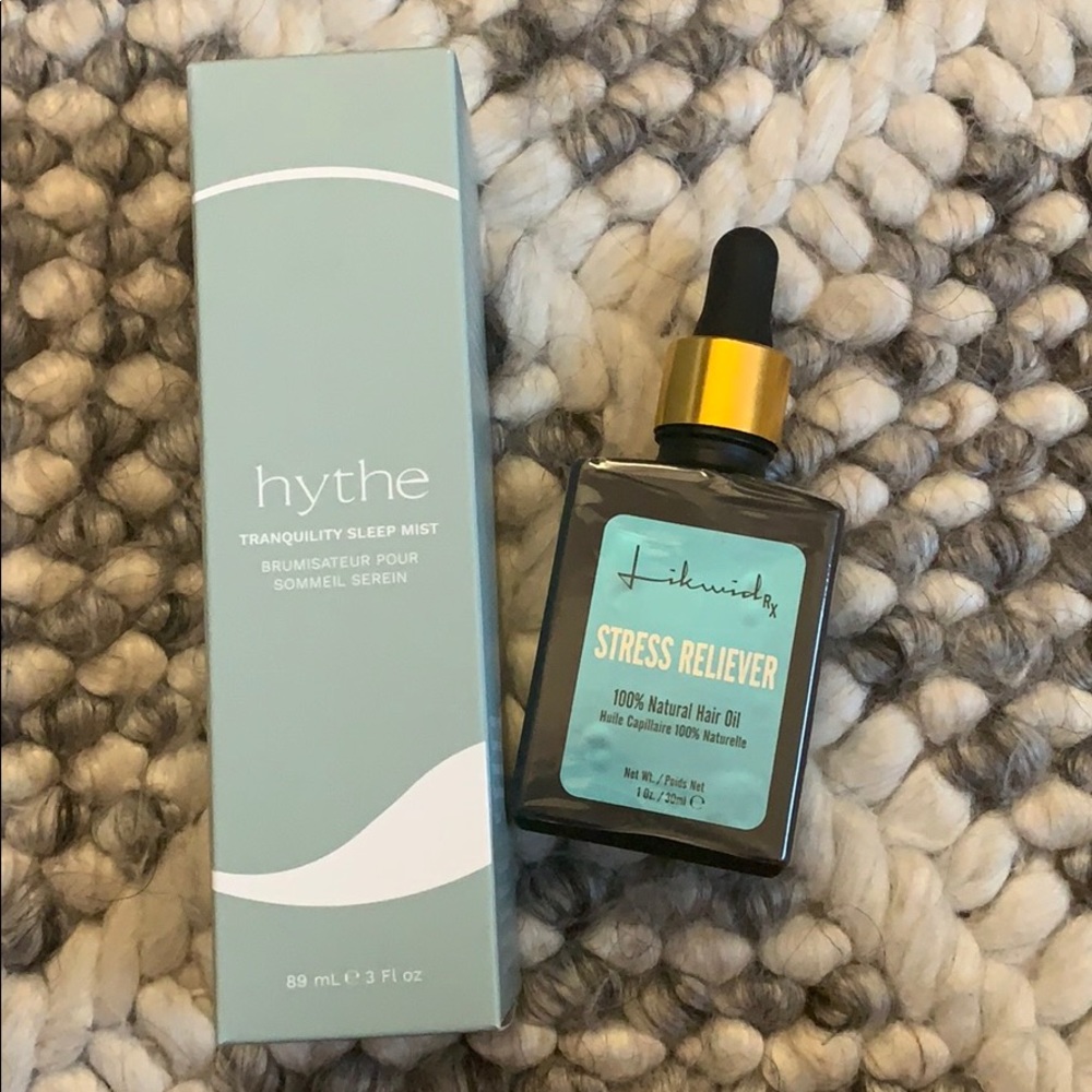 Hythe sleep mist, Likwid hair oil bundle